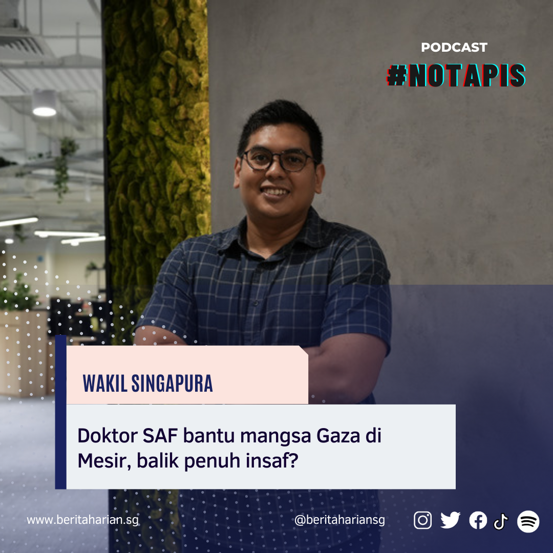 Doktor SAF bantu mangsa Gaza di Mesir, balik penuh insaf?