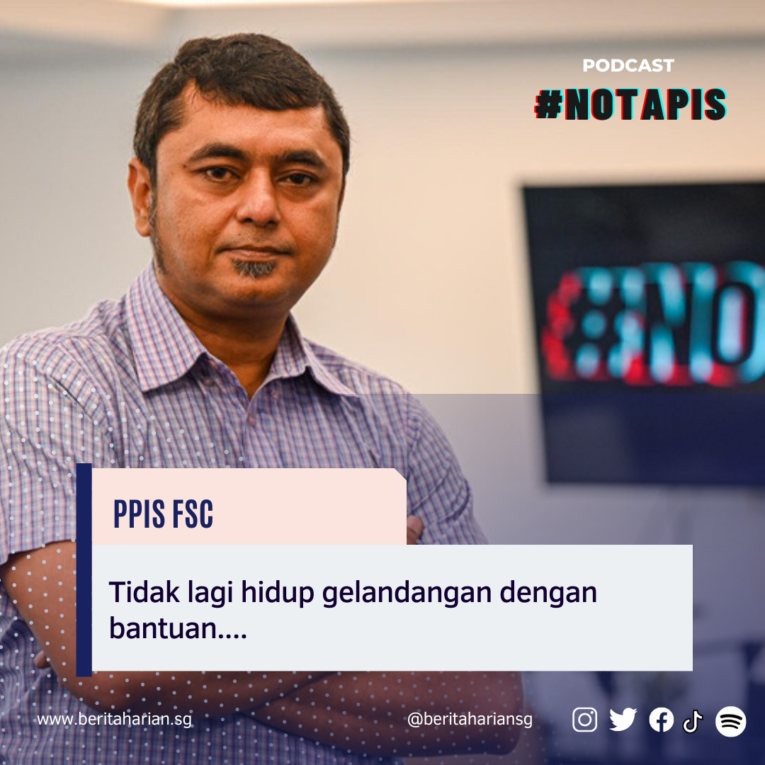 Tidak lagi hidup gelandangan dengan bantuan....