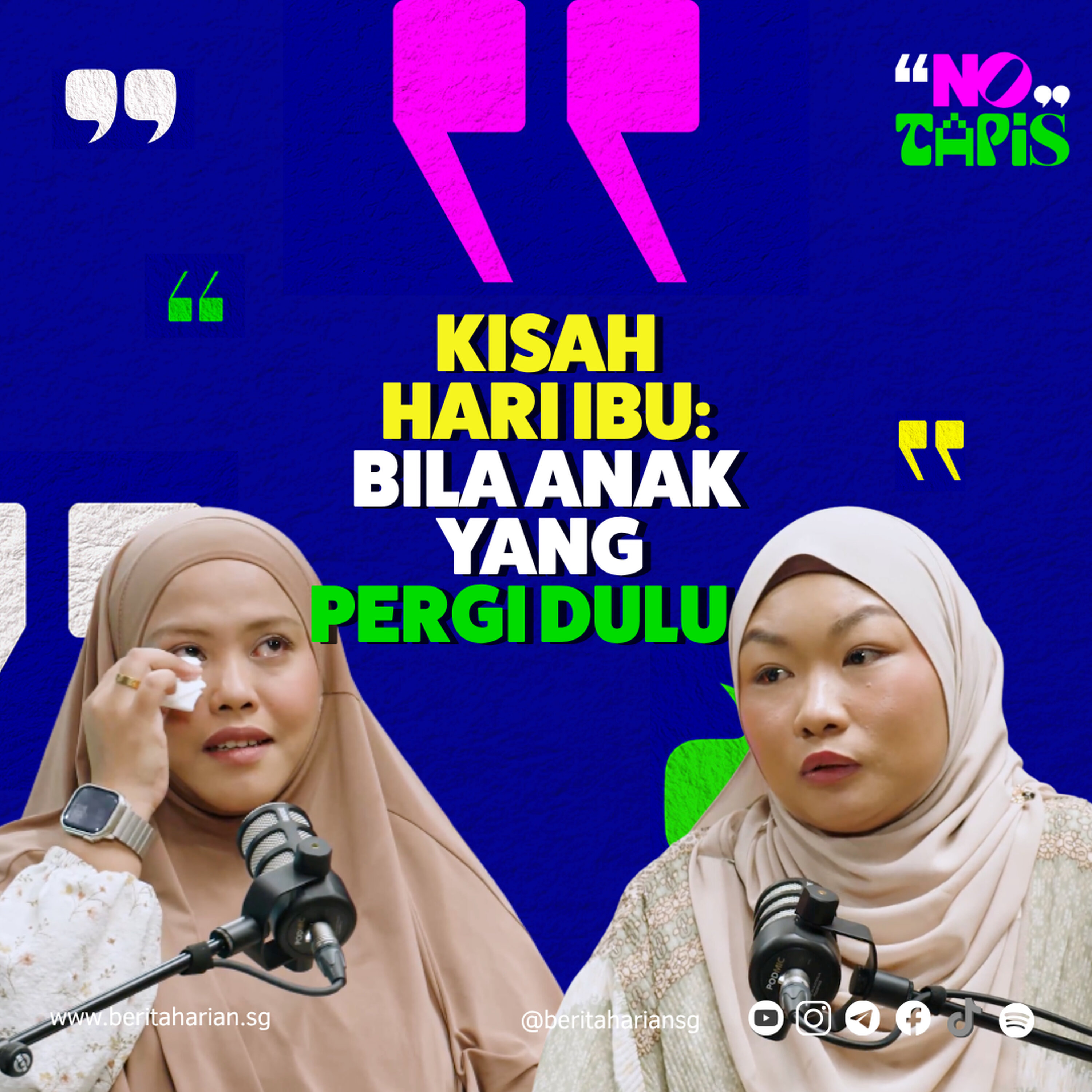 Episod 464 NoTapis - Kisah Hari Ibu: Bila anak yang pergi dulu... episode artwork