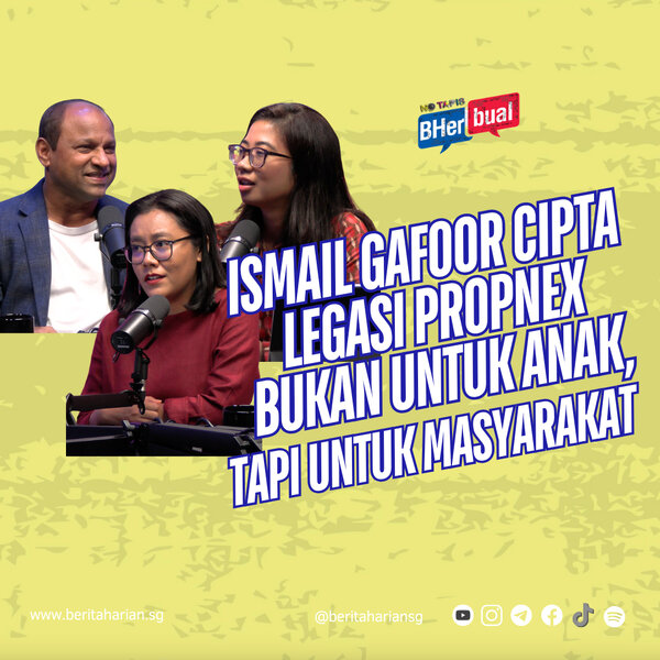 Ismail Gafoor cipta legasi PropNex bukan untuk anak, tapi untuk masyarakat