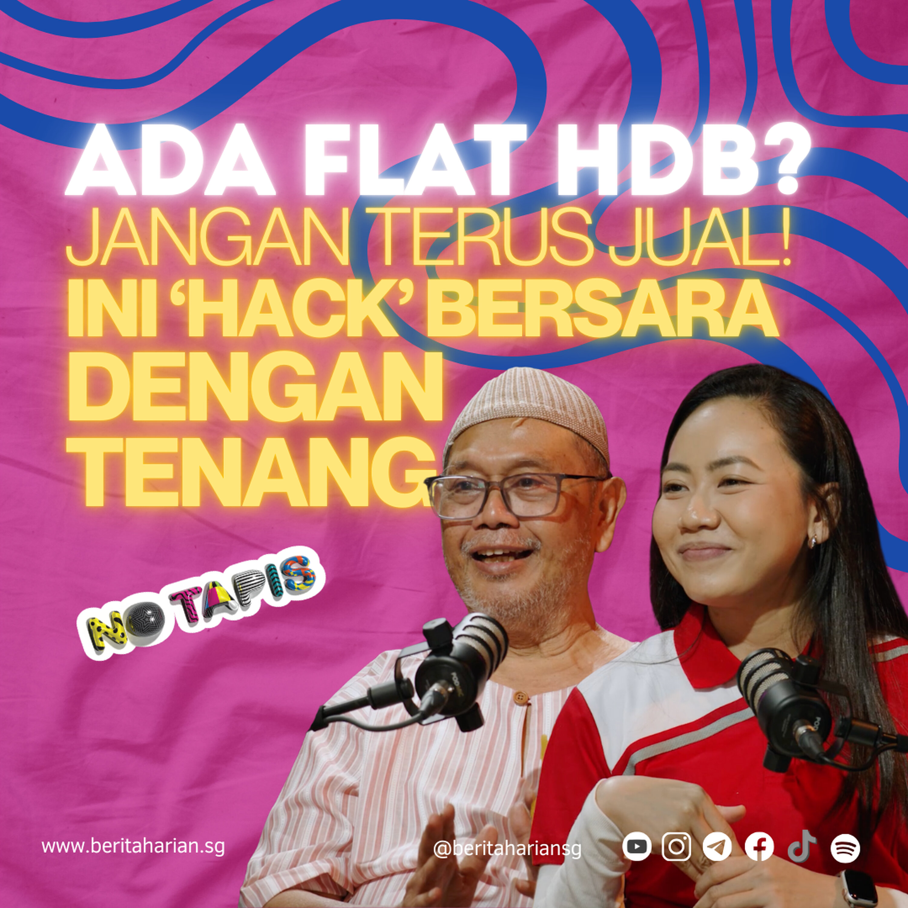 Episod 442 NoTapis: Ada flat HDB? Jangan terus jual! Ini ‘hack’ bersara dengan tenang