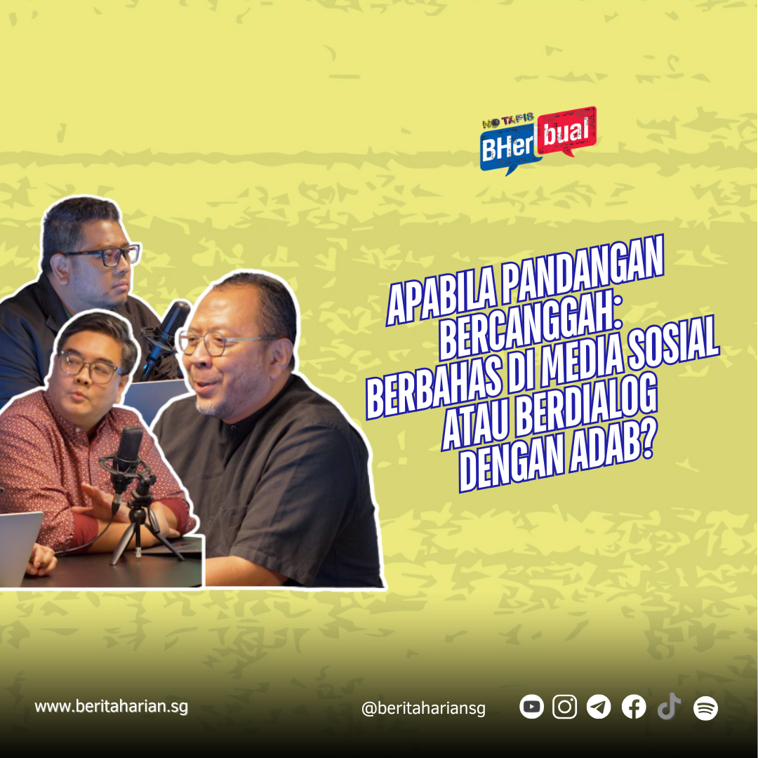Apabila pandangan bercanggah:  Berbahas di media sosial atau berdialog dengan adab?