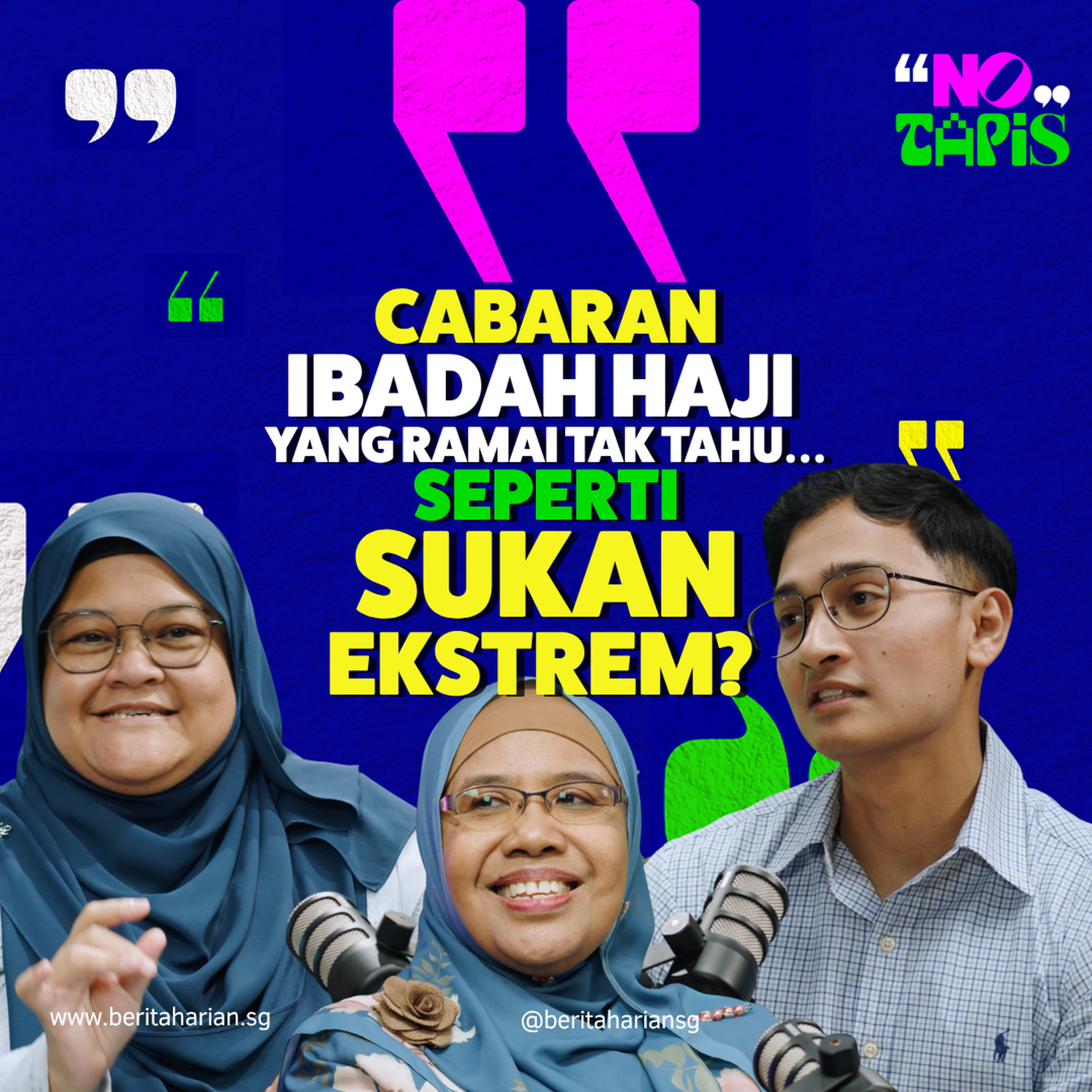 Episod 465 NoTapis - Cabaran ibadah haji yang ramai tak tahu…seperti sukan ekstrem? episode artwork
