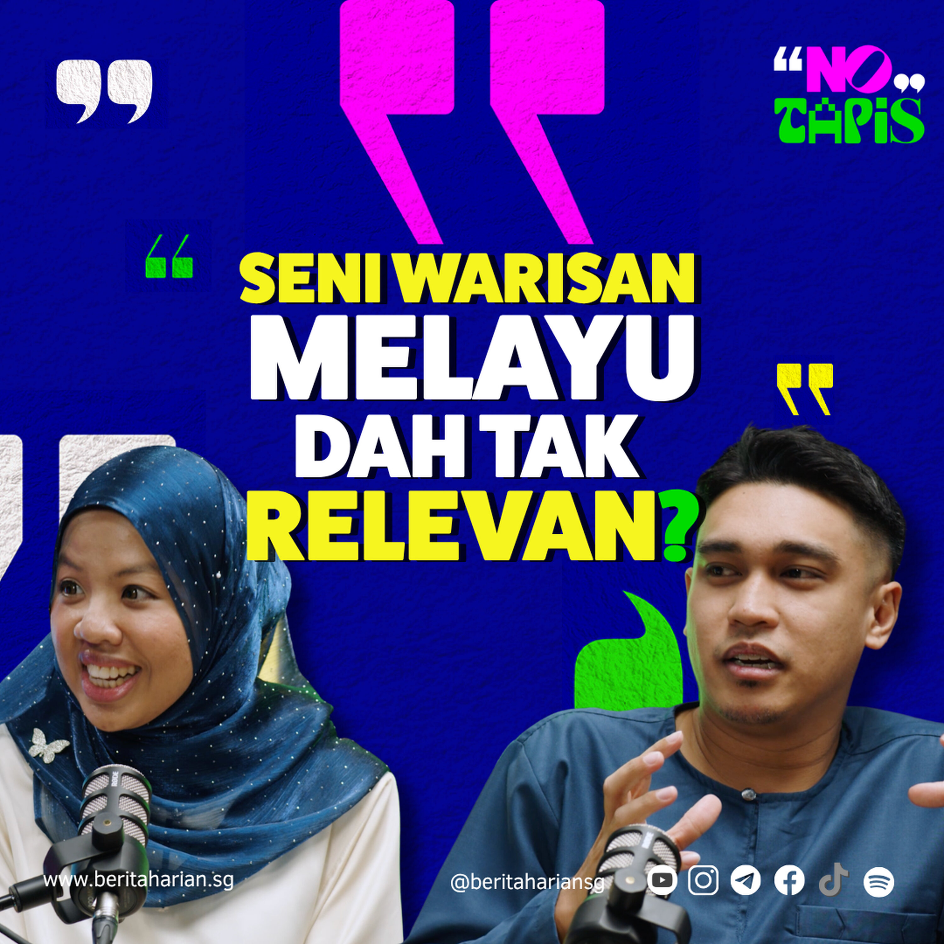 Episod 460 NoTapis - Seni Warisan Melayu dah tak relevan? episode artwork
