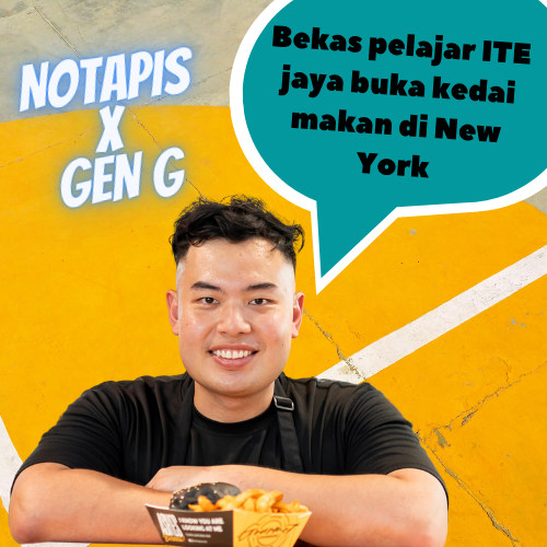 Bekas pelajar ITE jaya buka kedai makan di New York