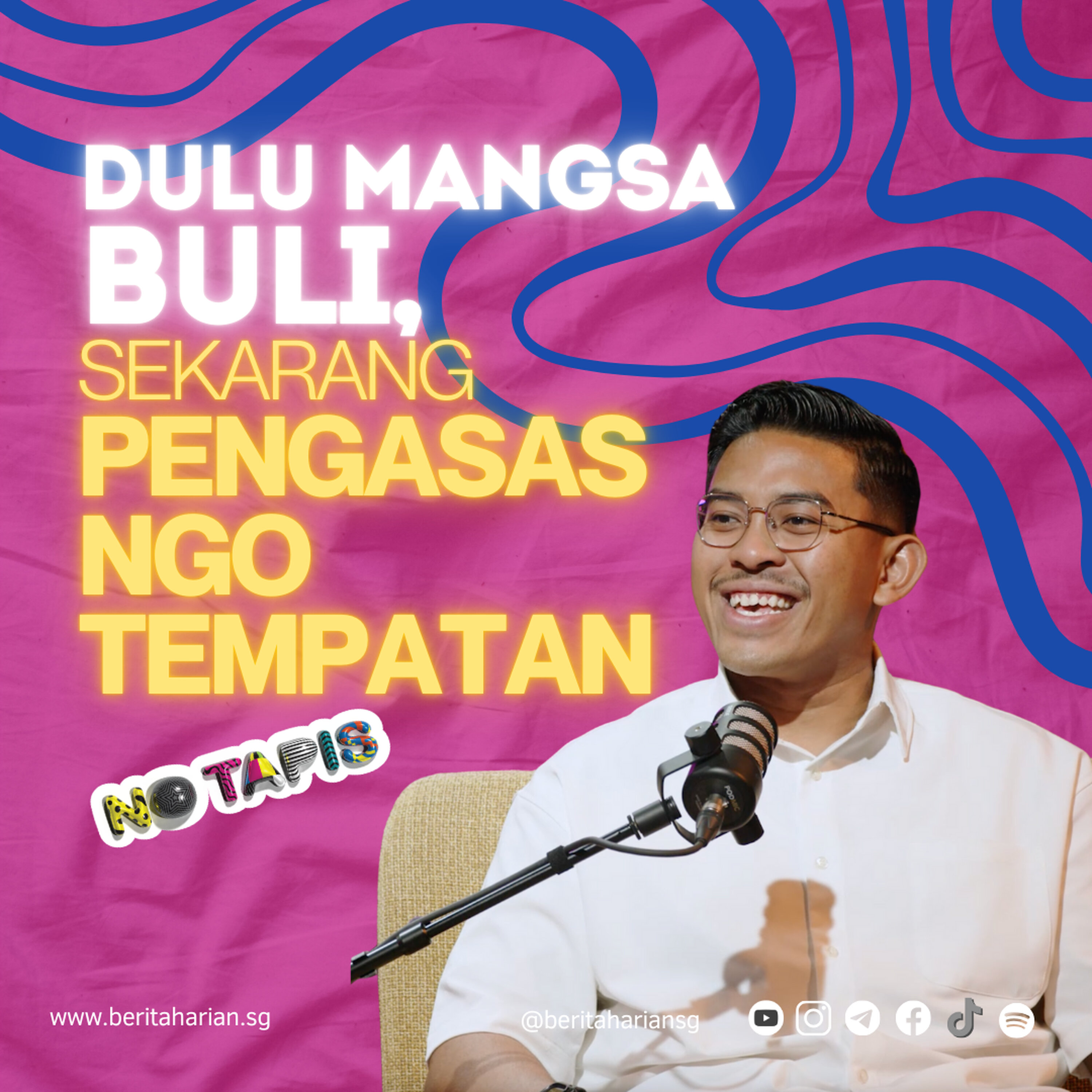 Episod 443 NoTapis: Dulu mangsa buli, sekarang pengasas NGO tempatan