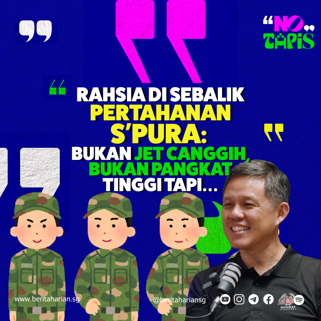 Episod 472 NoTapis - Rahsia di sebalik pertahanan S’pura: Bukan jet canggih, bukan pangkat tinggi tapi…
