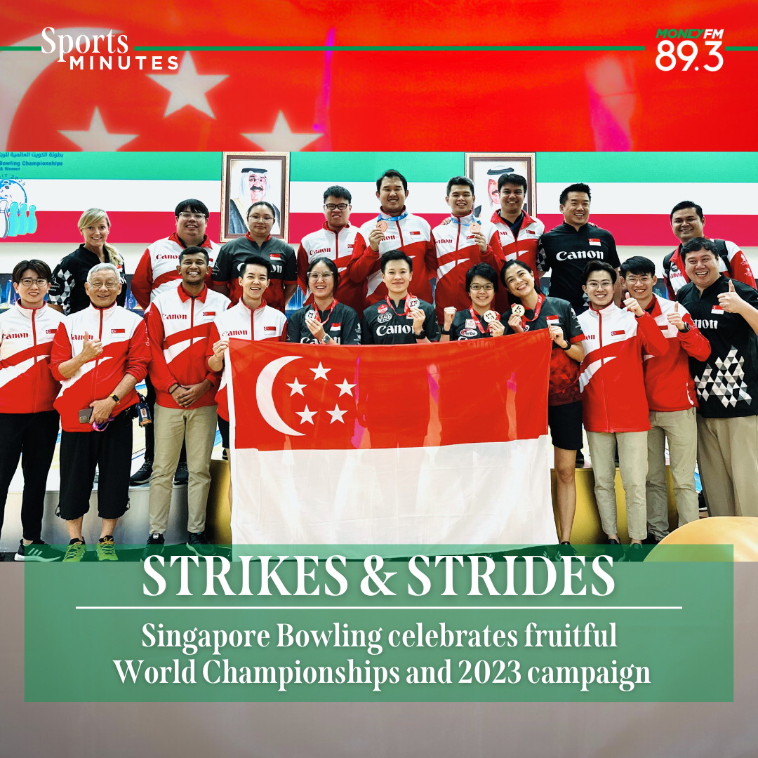 Sports Minutes: Singapore bowlers strike gold