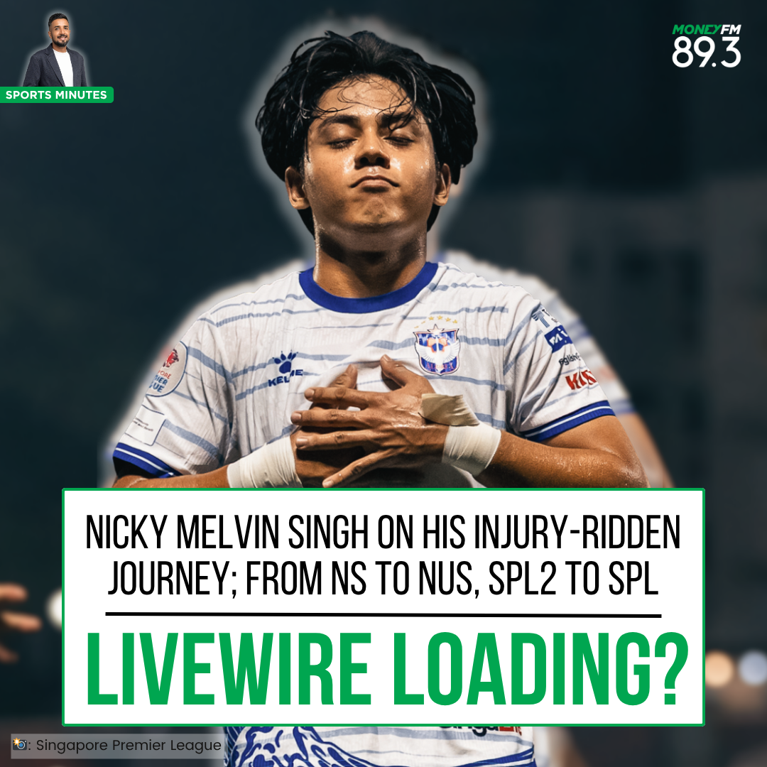 Sports Minutes: Nicky Melvin Singh on his injury-ridden journey back to football; from NS to NUS, SPL2 to SPL