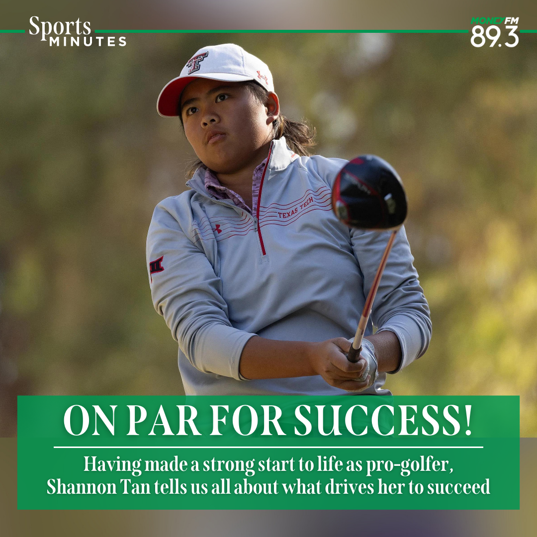 Sports Minutes: Singapore golfer Shannon Tan on turning pro after securing European Tour card, aims for 2024 & advice to budding athletes