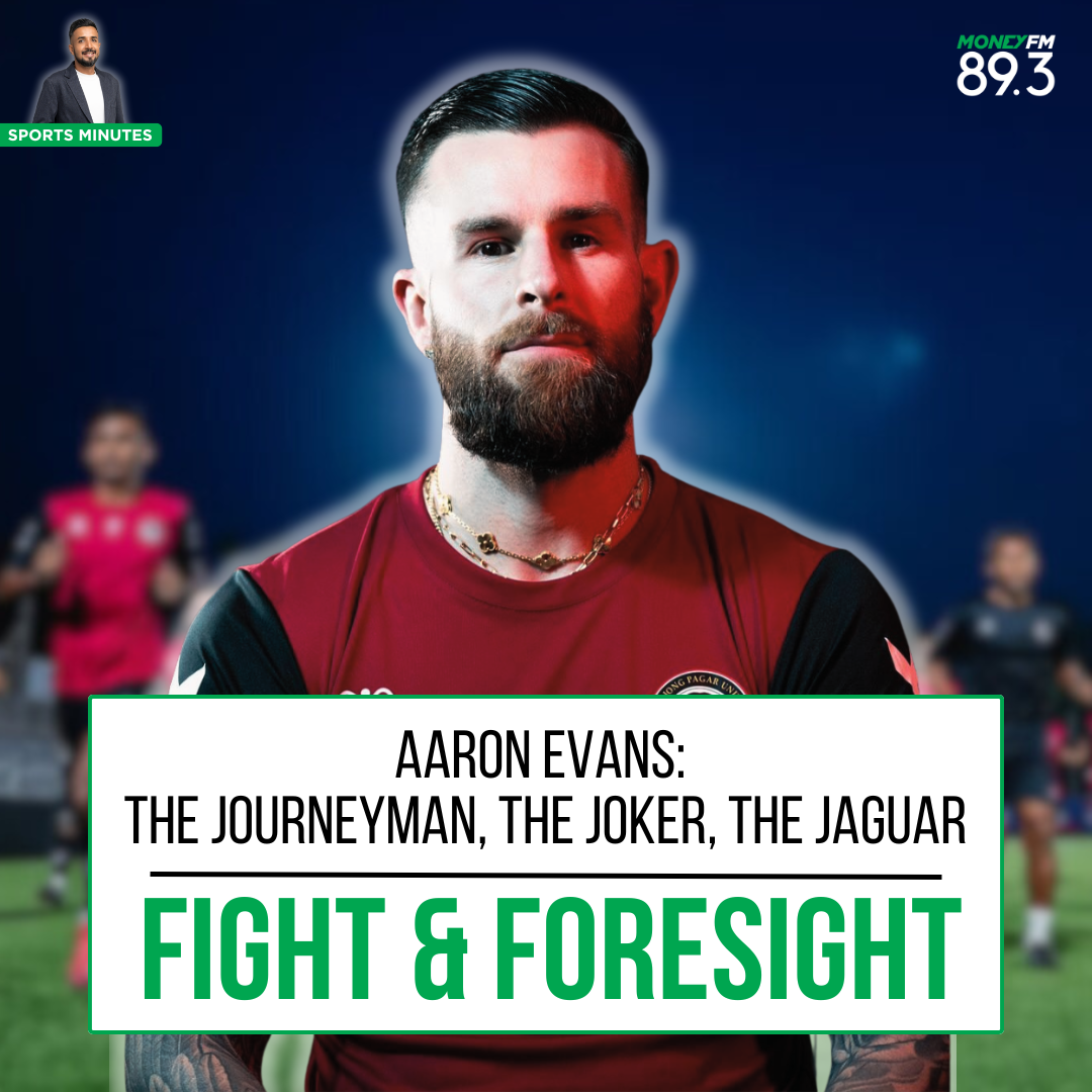 Sports Minutes: Journeyman to Jaguar, Aaron Evans on why he chose to embark on a Singaporean adventure with Tanjong Pagar United