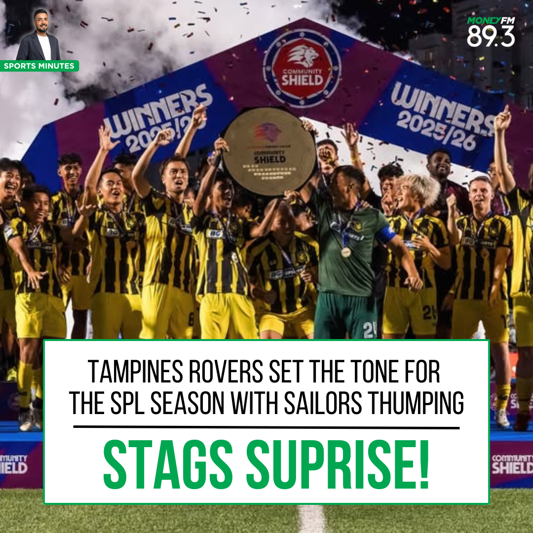 Sports Minutes: BG Tampines Rovers thump Lion City Sailors to set the tone for the upcoming Singapore Premier League season