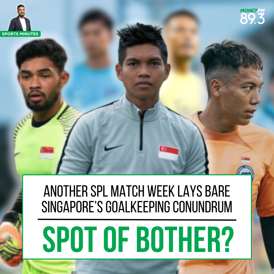 Sports Minutes: Gavin Lee's goalkeeping conundrum, Singapore Cup's new seeded format & Spence's eligibility for Singapore