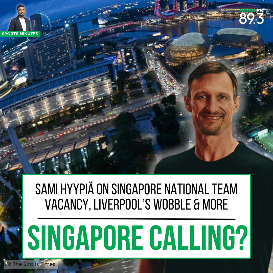 Sports Minutes: Sami Hyypiä on Singapore national team vacancy, Liverpool's wobble and more