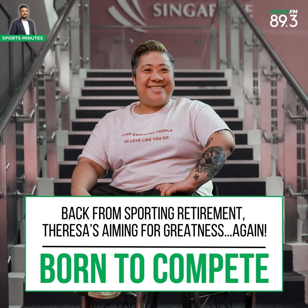 Sports Minutes: Back from retirement, Singapore’s most-decorated para swimmer Theresa Goh aiming for greatness...again!