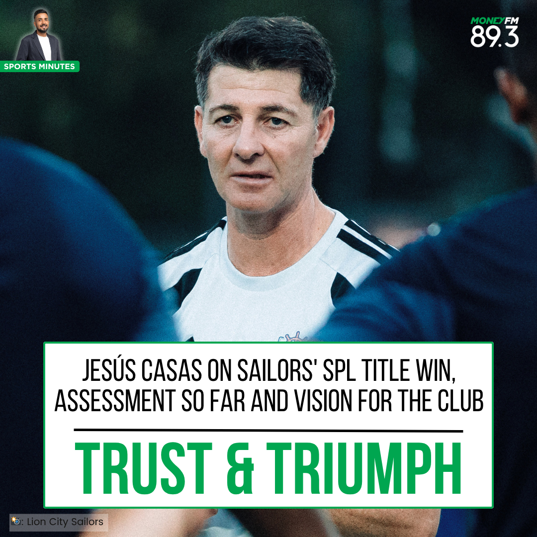 Sports Minutes: Jesús Casas on Sailors' SPL title win, assessment so far and vision for the club