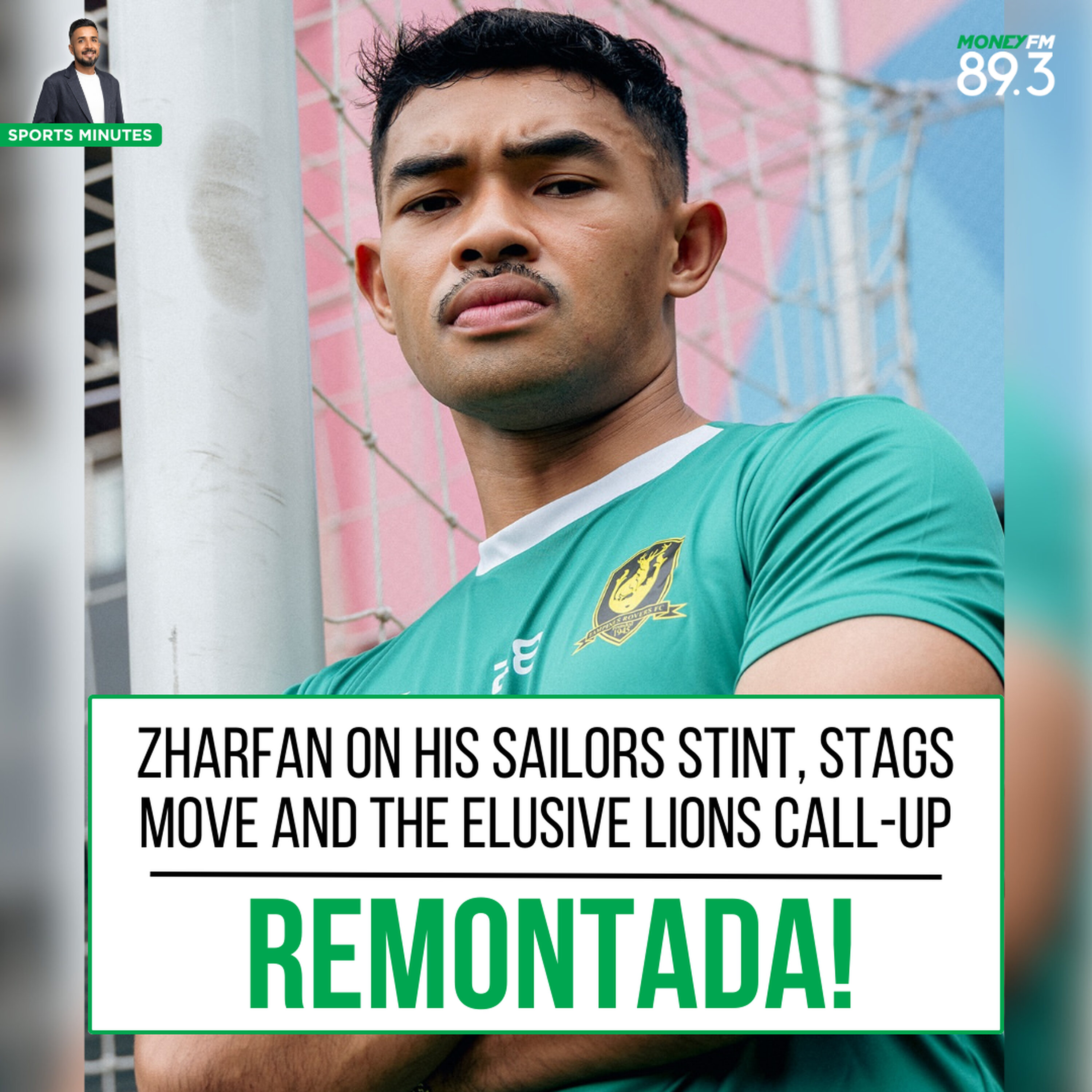 Sports Minutes: Zharfan Rohaizadon his Sailors stint, Stags move and the elusive Lions call-up episode artwork
