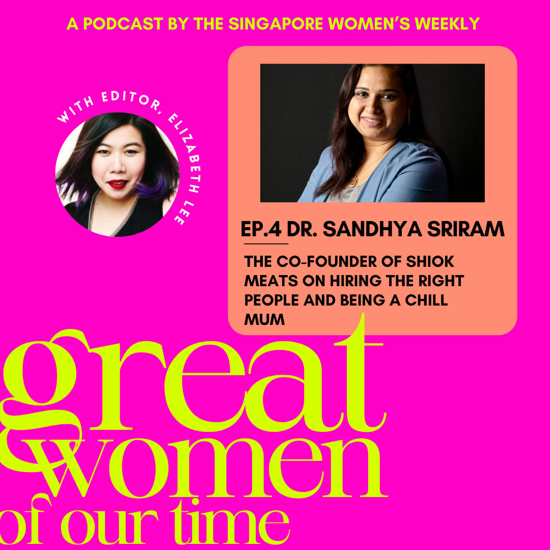 Dr. Sandhya Sriram: The scientist and co-founder of Shiok Meats on hiring the right people and being a chill mum