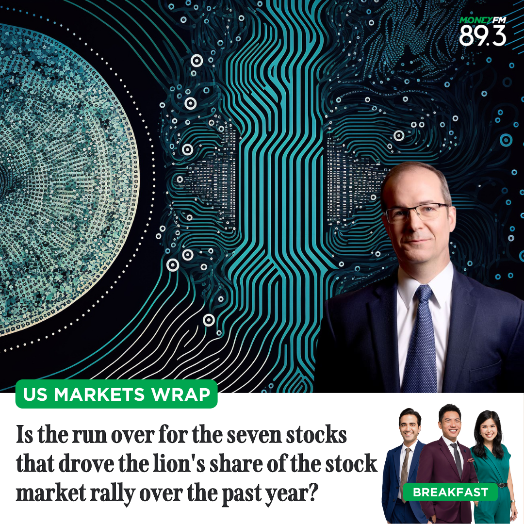 US Markets Wrap: Is the run over for the seven stocks that drove the lion's share of the stock market rally over the past year?