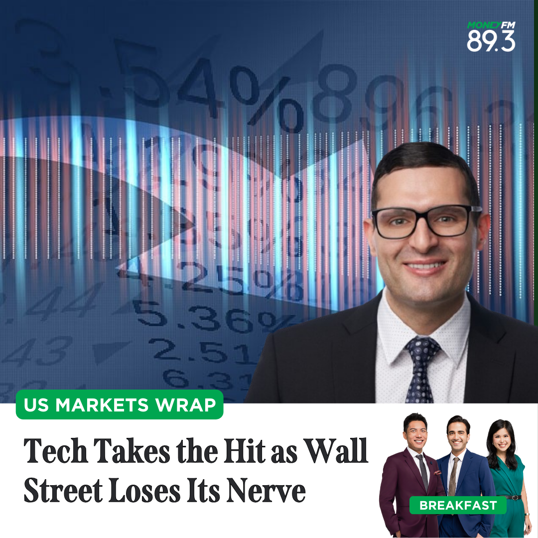 US Markets Wrap: Tech Takes the Hit as Wall Street Loses Its Nerve