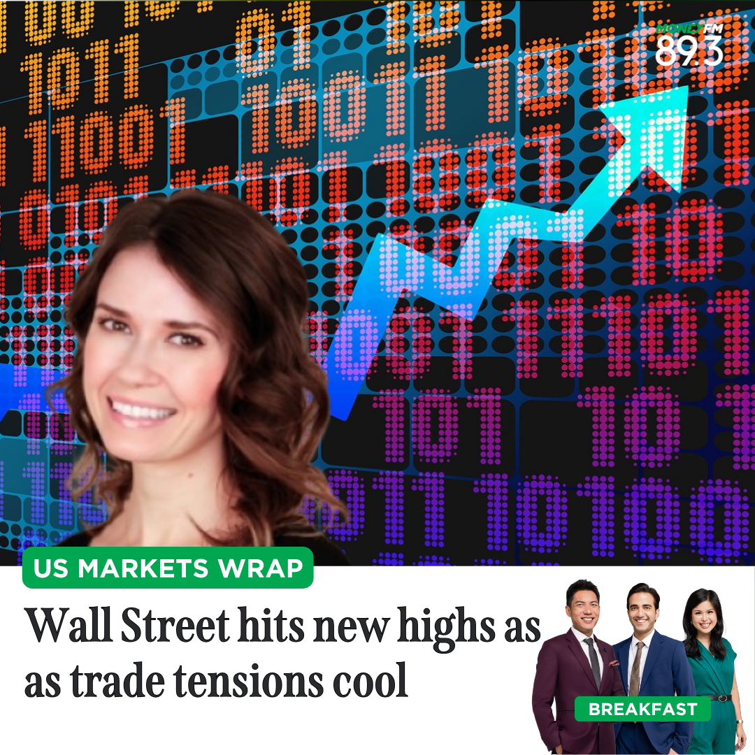 US Markets Wrap: Wall Street hits new highs as as trade tensions cool