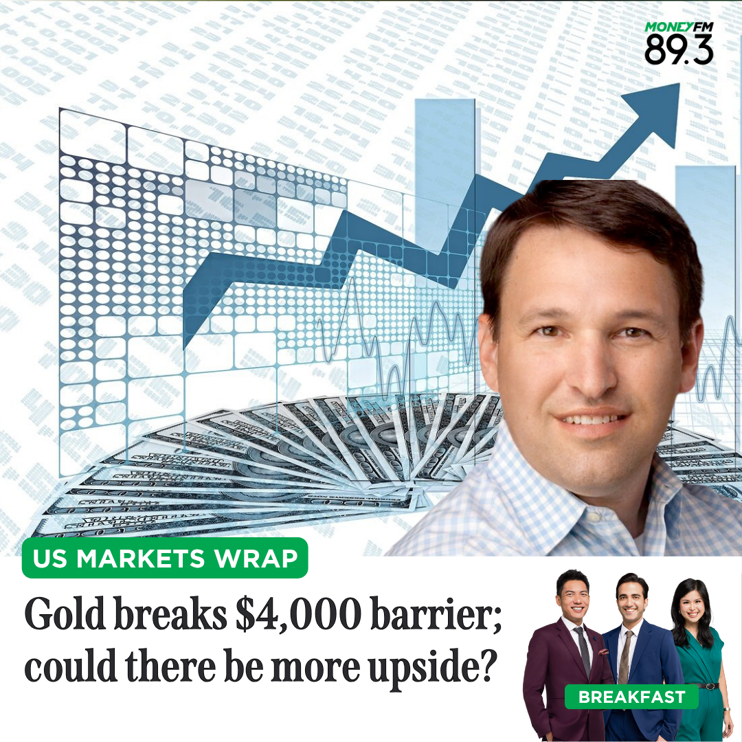 US Markets Wrap: Gold breaks $4,000-an-ounce barrier - could there be more upside?