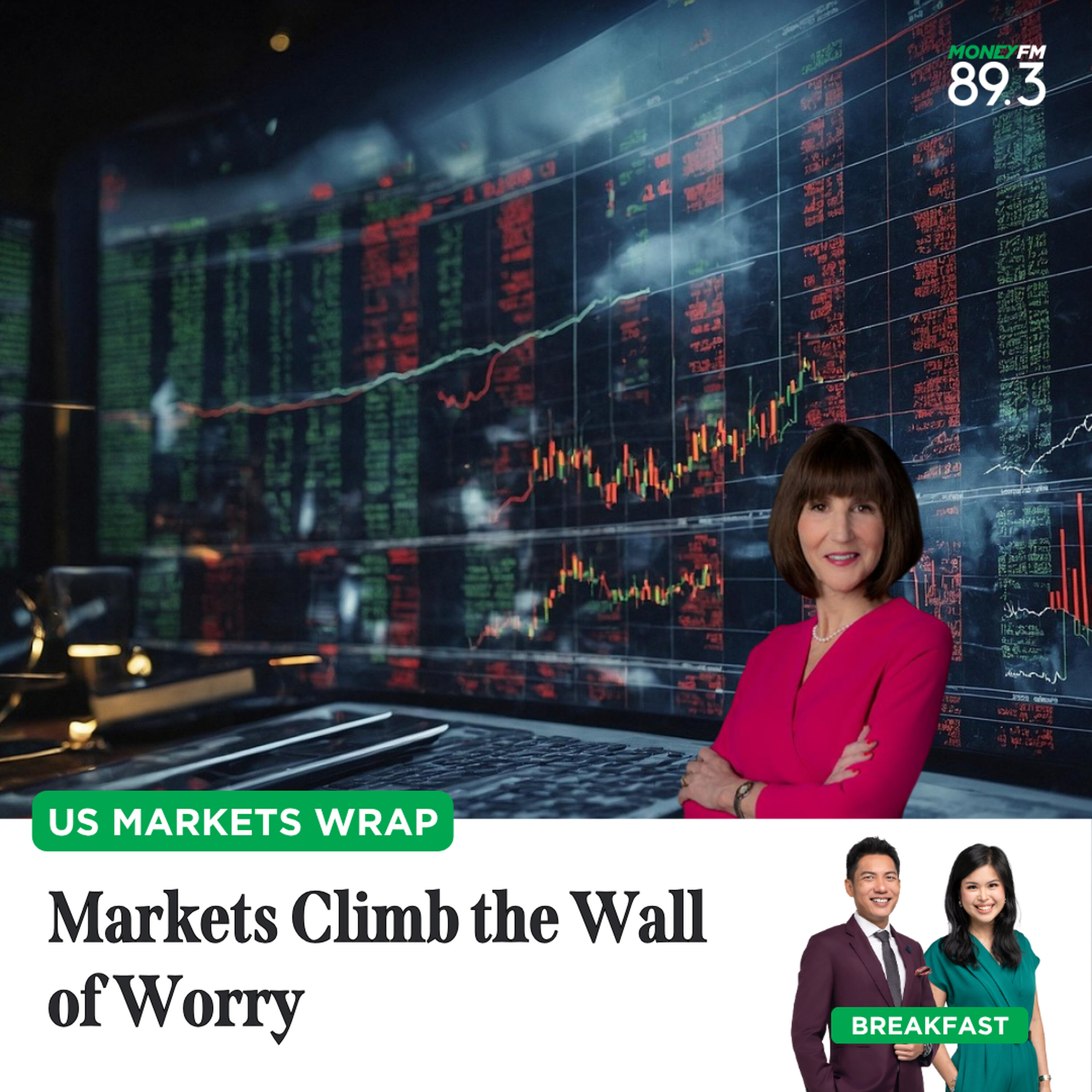 US Markets Wrap: Markets Climb the Wall of Worry episode artwork