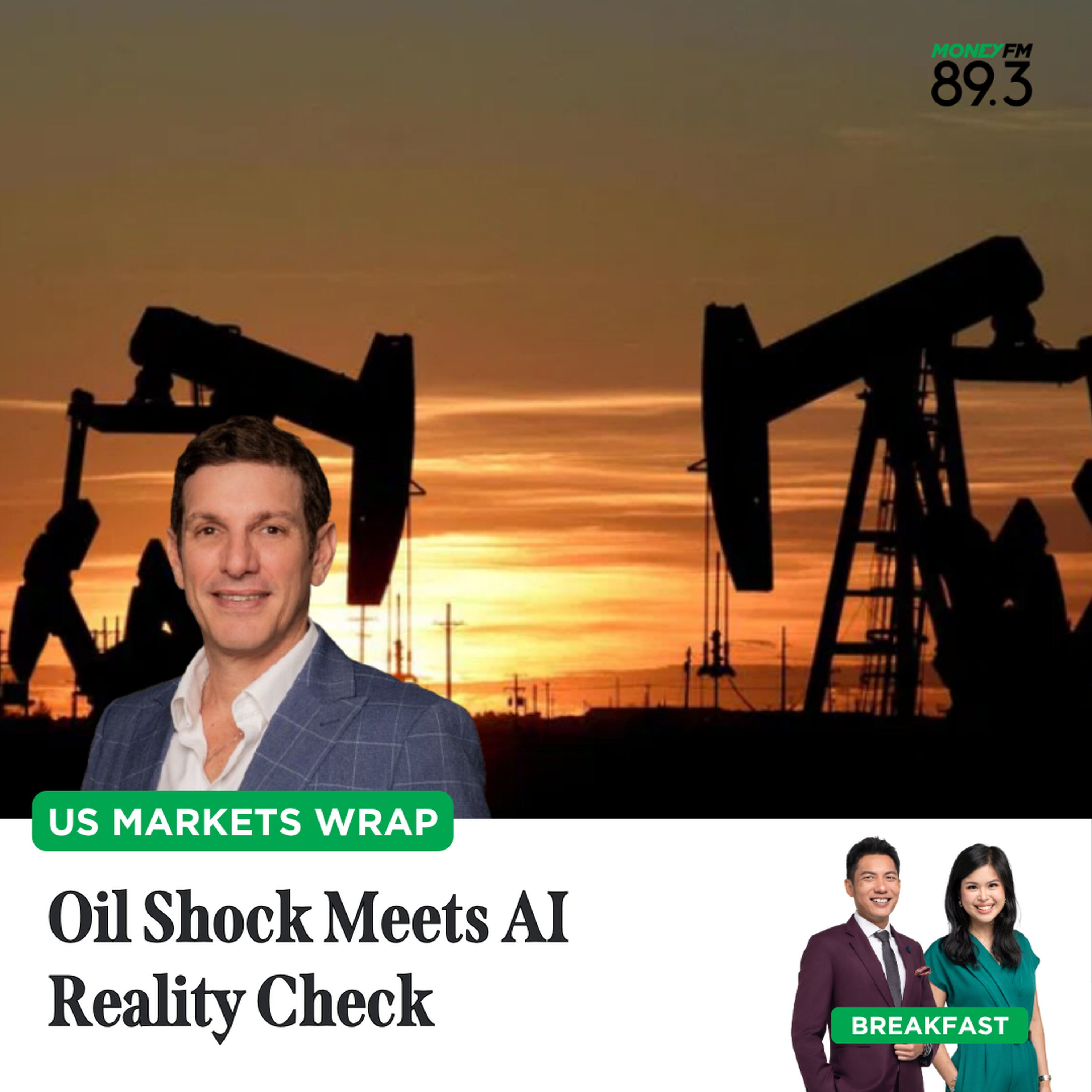 US Markets Wrap: Oil Shock Meets AI Reality Check episode artwork