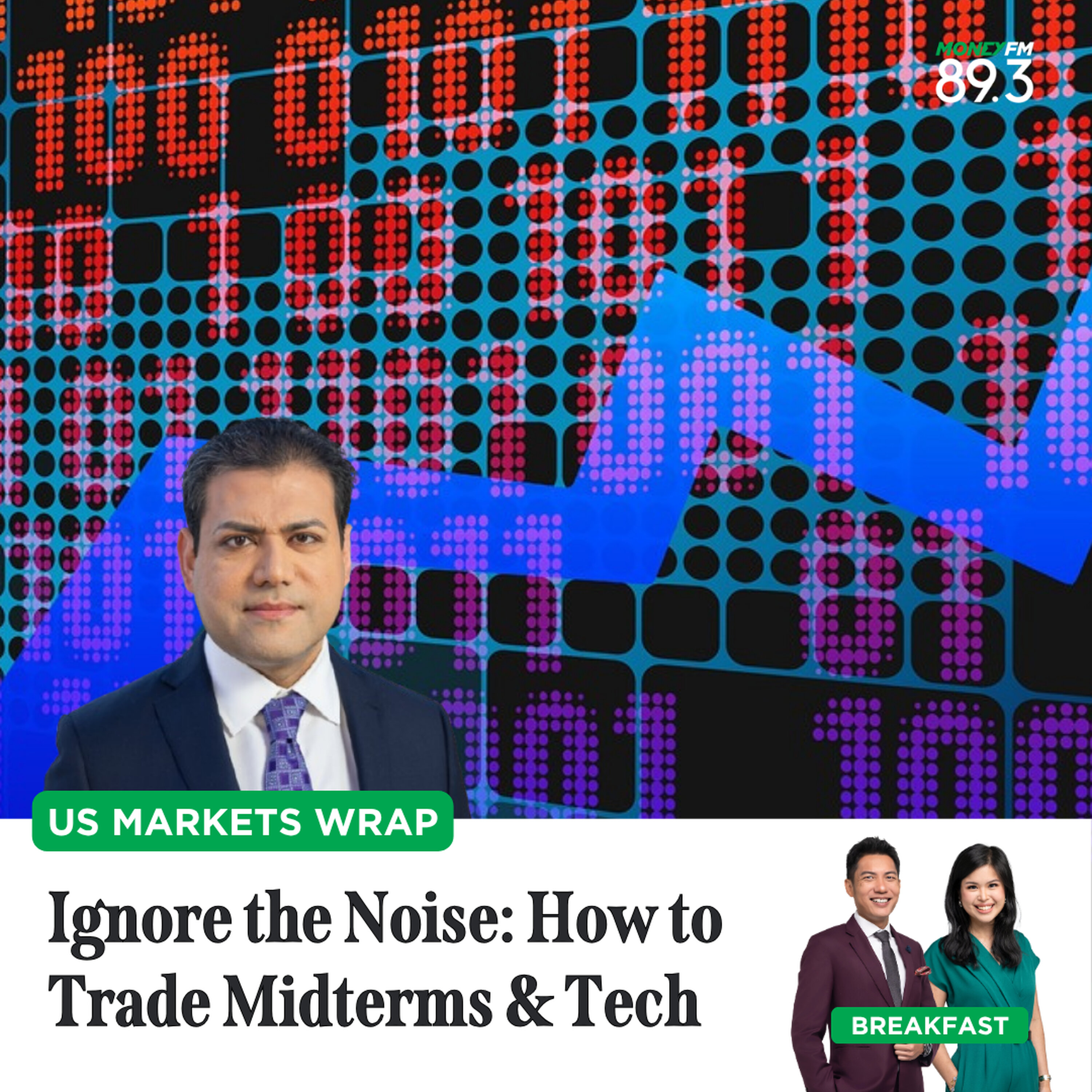 US Markets Wrap: Ignore the Noise - How to Trade the Midterms and Overvalued Tech episode artwork