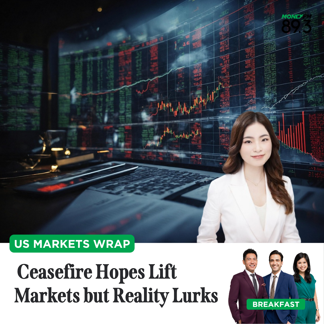 US Markets Wrap: Ceasefire Hopes Lift Markets but Reality Lurks