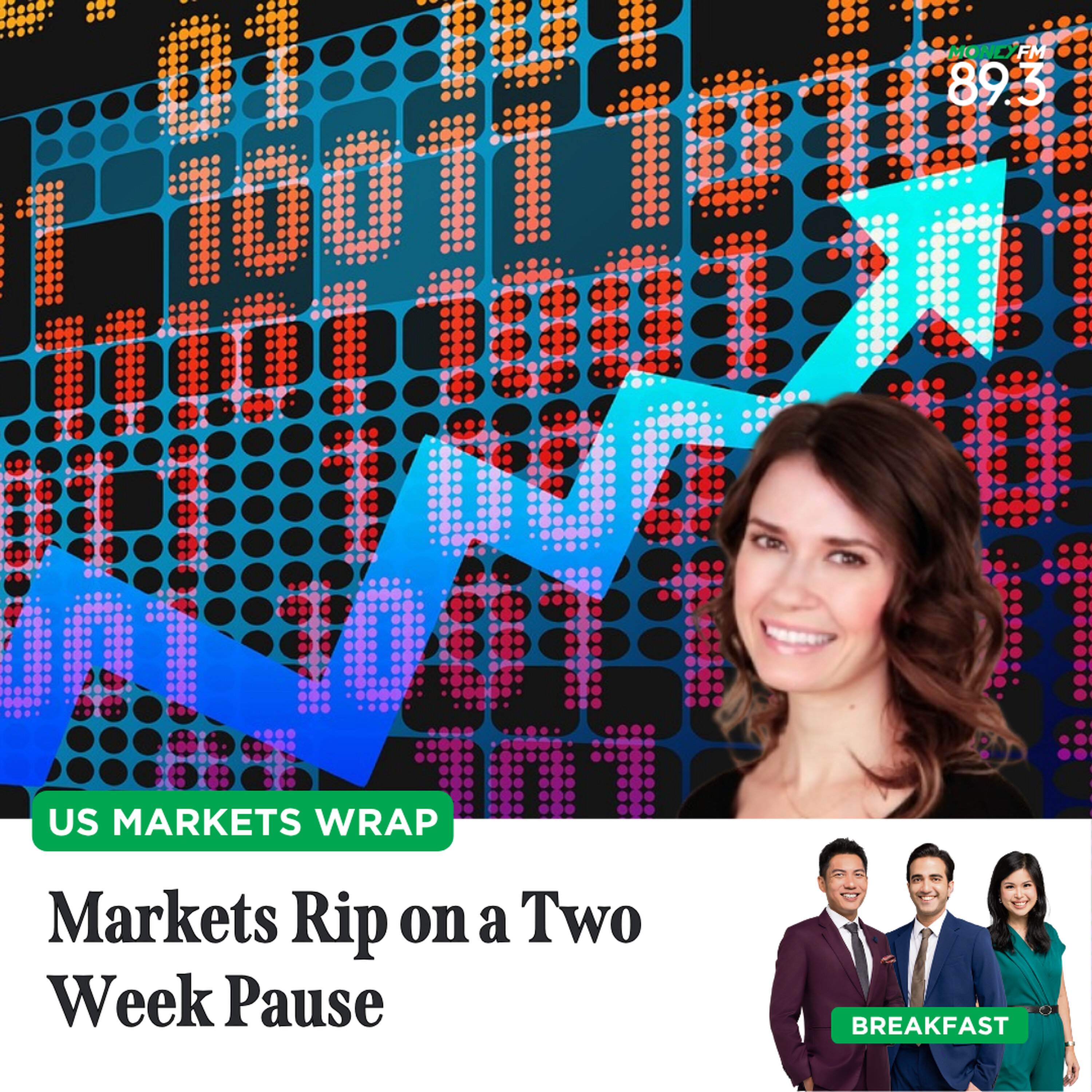 US Markets Wrap: Markets Rip on a Two Week Pause episode artwork