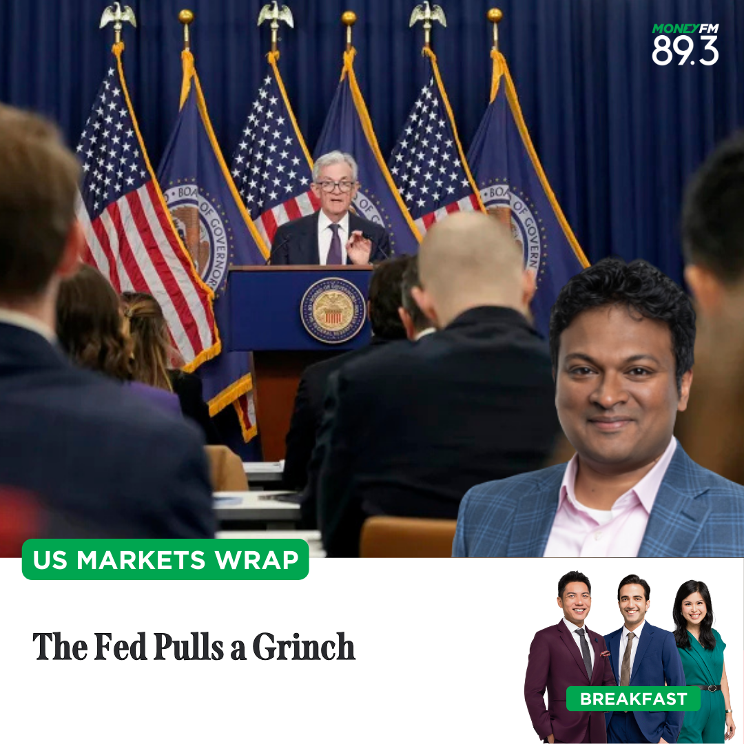 US Markets Wrap: The Fed Pulls a Grinch
