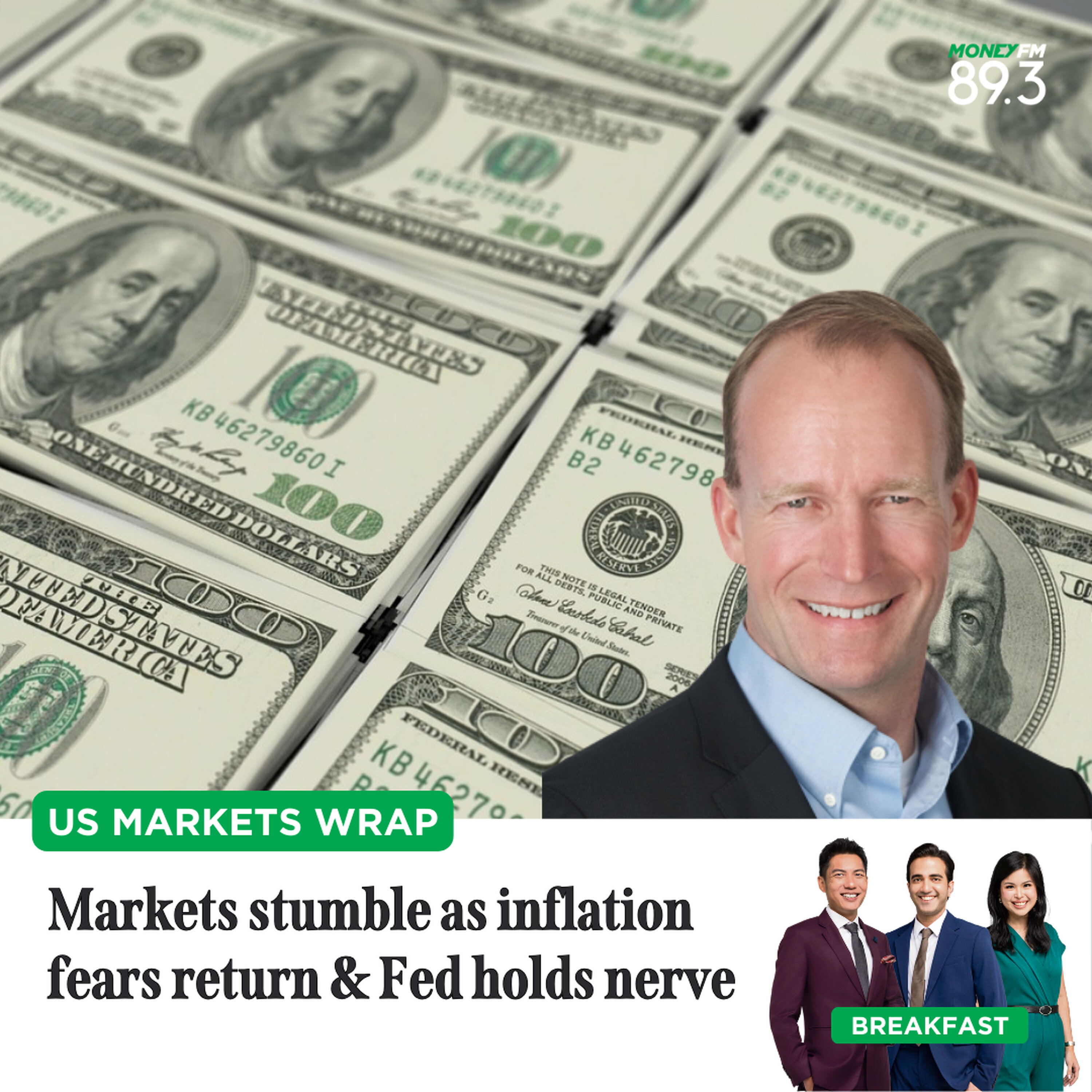 US Markets Wrap: Markets stumble as inflation fears return and the Fed holds its nerve episode artwork