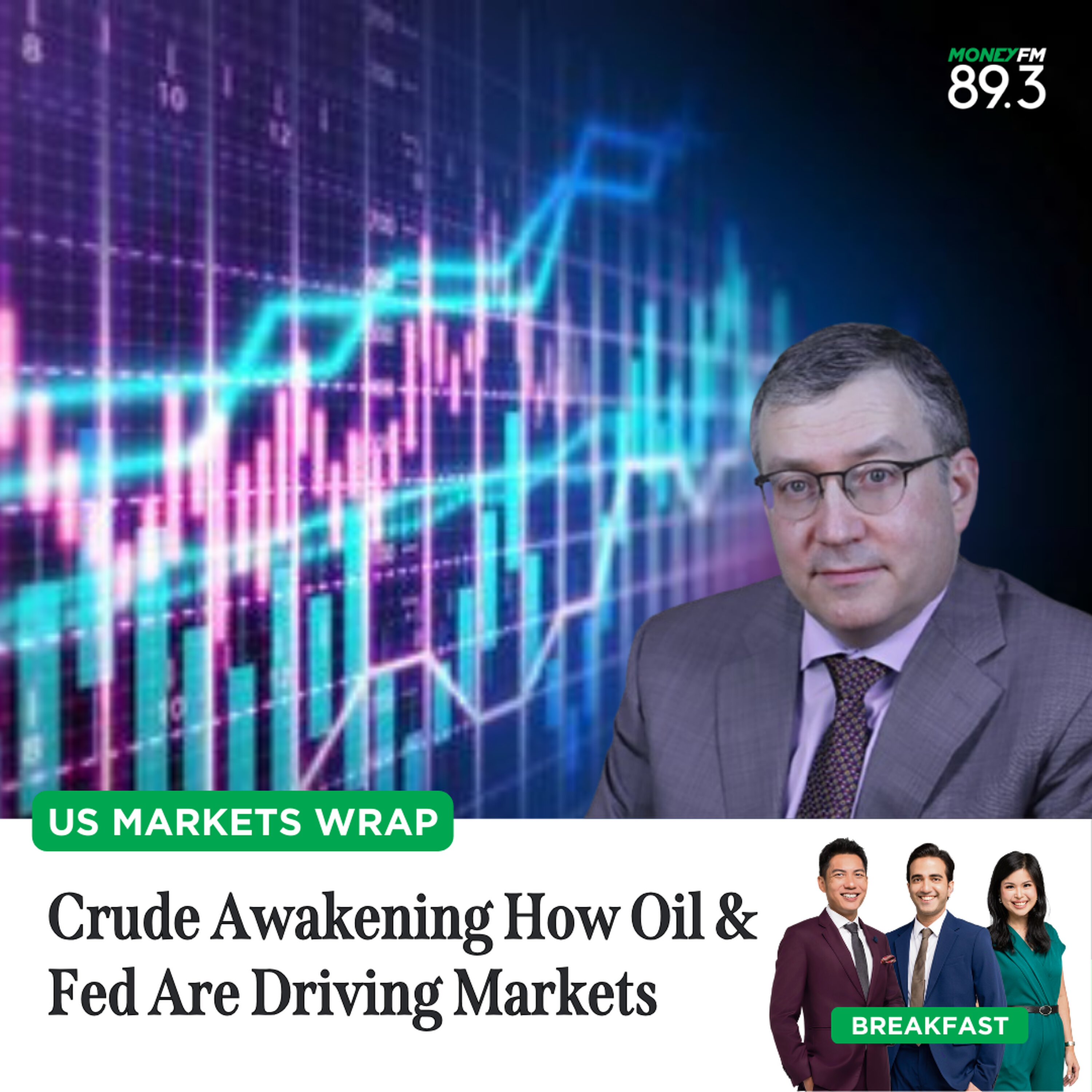 US Markets Wrap: Crude Awakening How Oil and the Fed Are Driving the Markets episode artwork