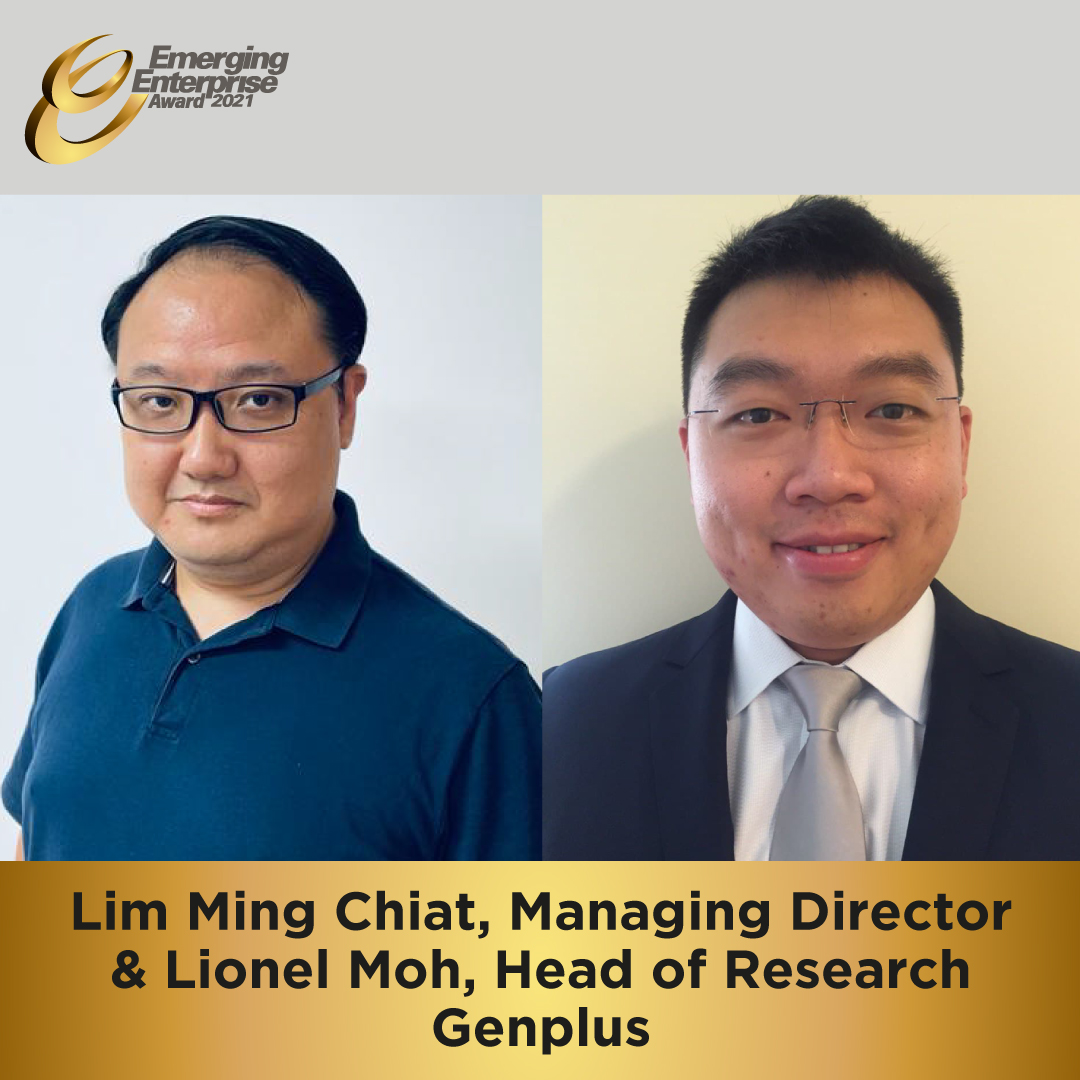 OCBC EMERGING ENTERPRISE AWARDS 2021: GENPLUS