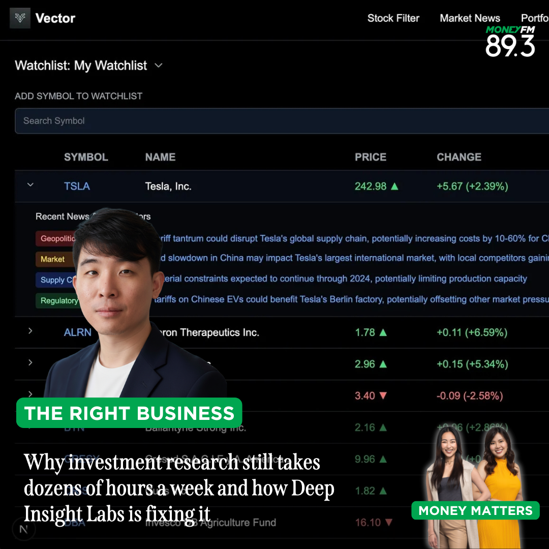 Right Business: How Deep Insight Labs is accelerating your investment workflow