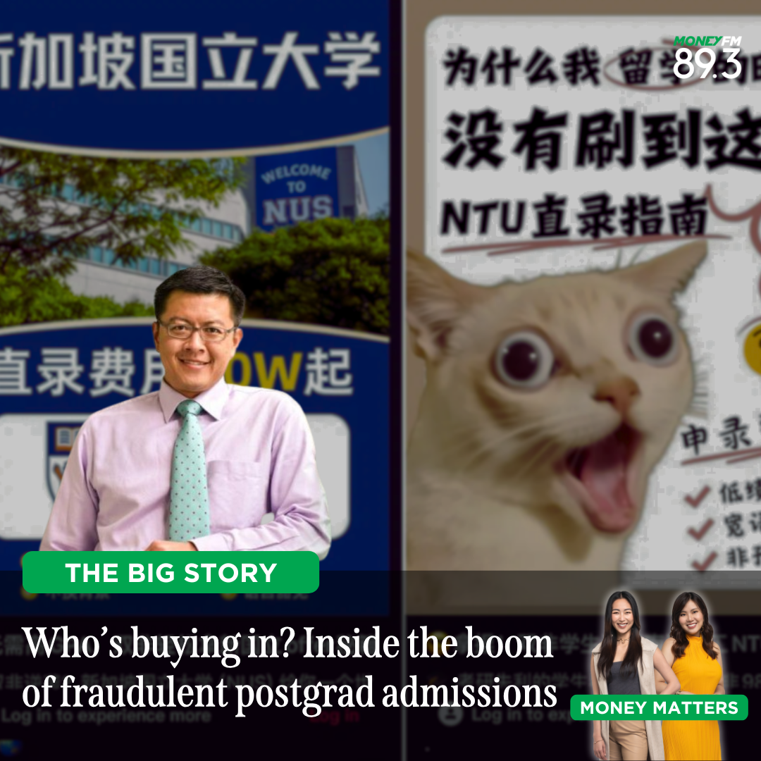 The Big Story: Can Singapore’s top universities fight against Chinese agencies peddling fake admissions?