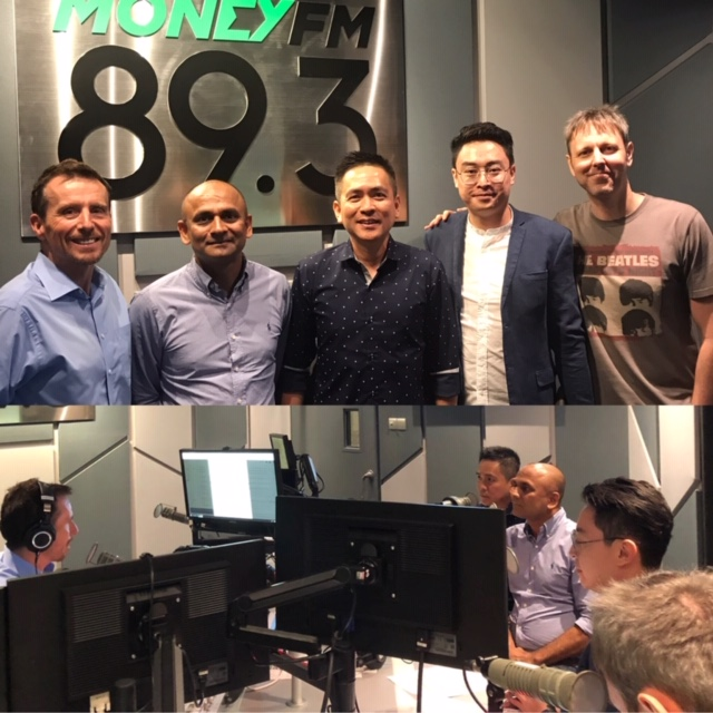 Weekends: Anil David and Joseph See of Agape on Changi Prison call centre