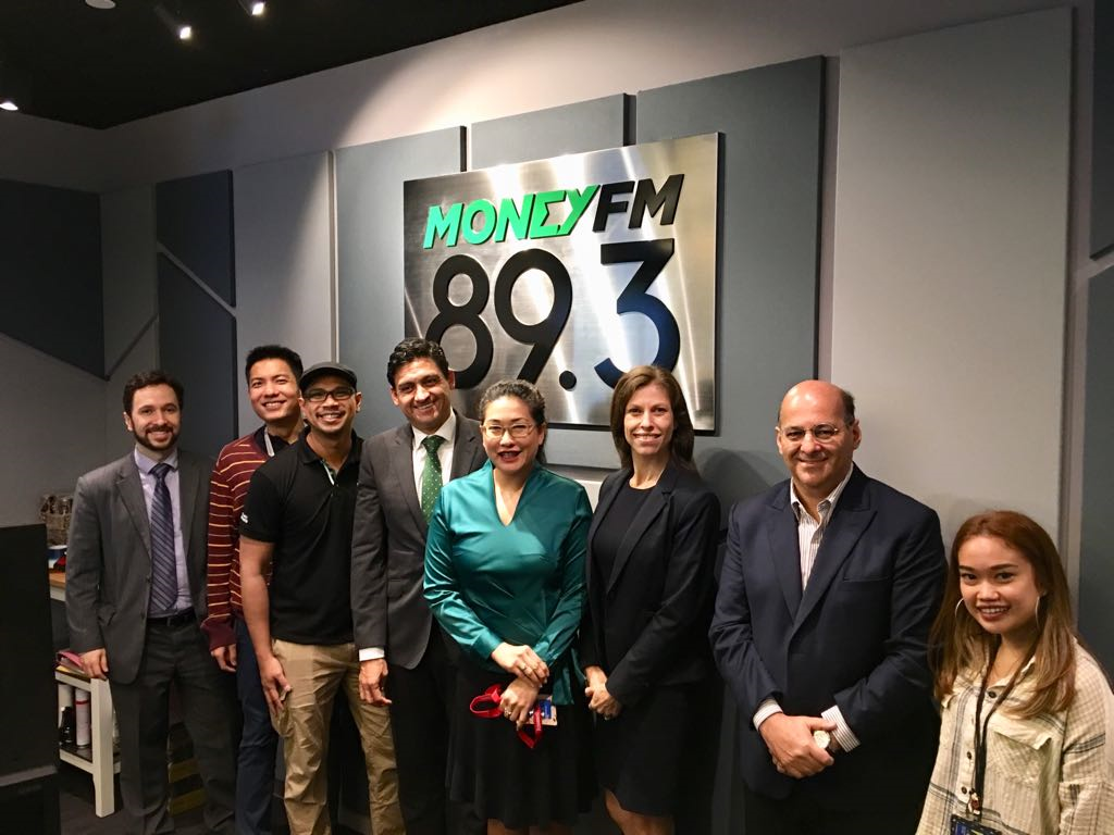 Costa Rica Trade Promotion Head, Pedro Beirute & H.E. Iris Manzanares, Ambassador of Costa Rica to Singapore
