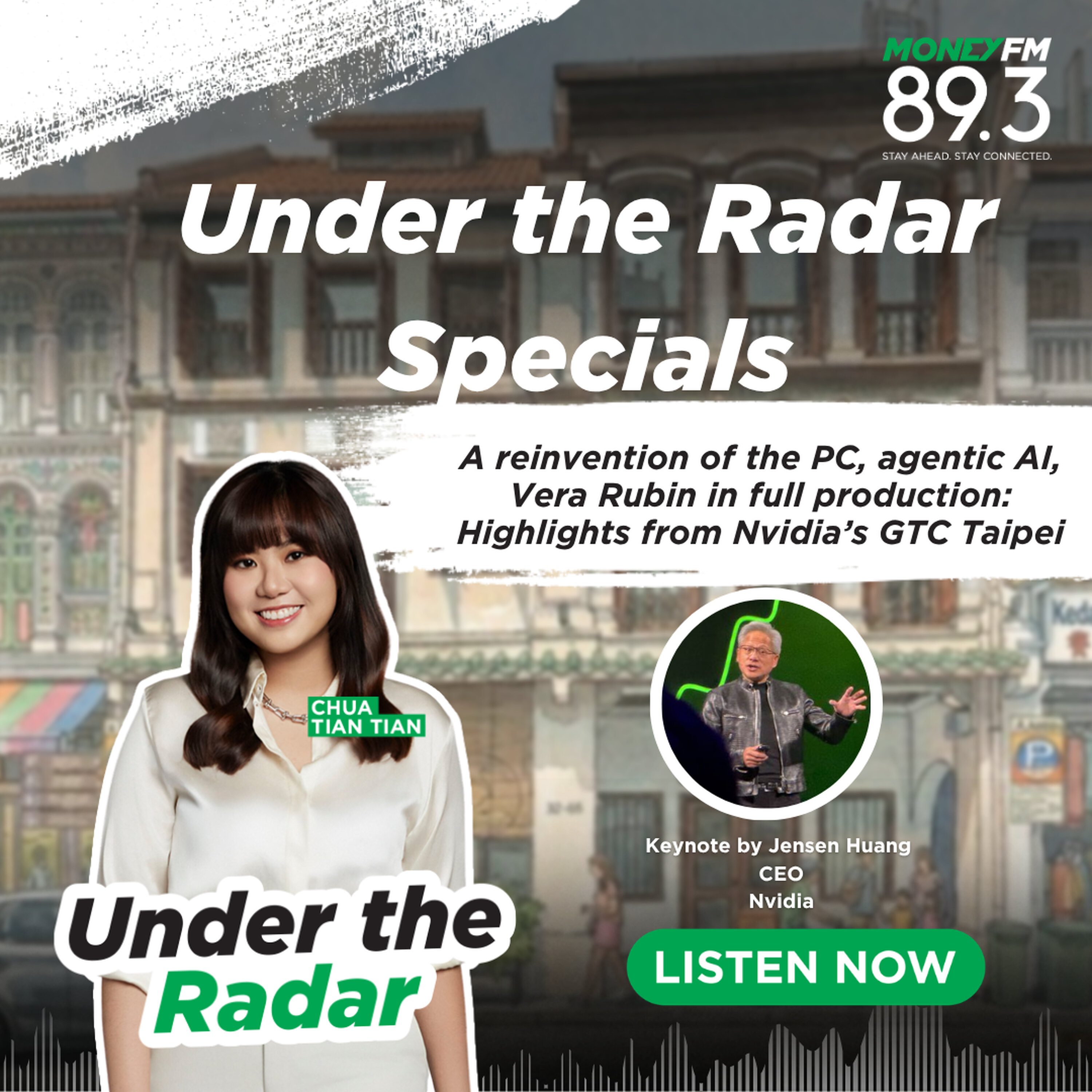 Under the Radar: (SPECIALS) A reinvention of the PC, agentic AI, Vera Rubin in full production – highlights from Nvidia’s GTC Taipei