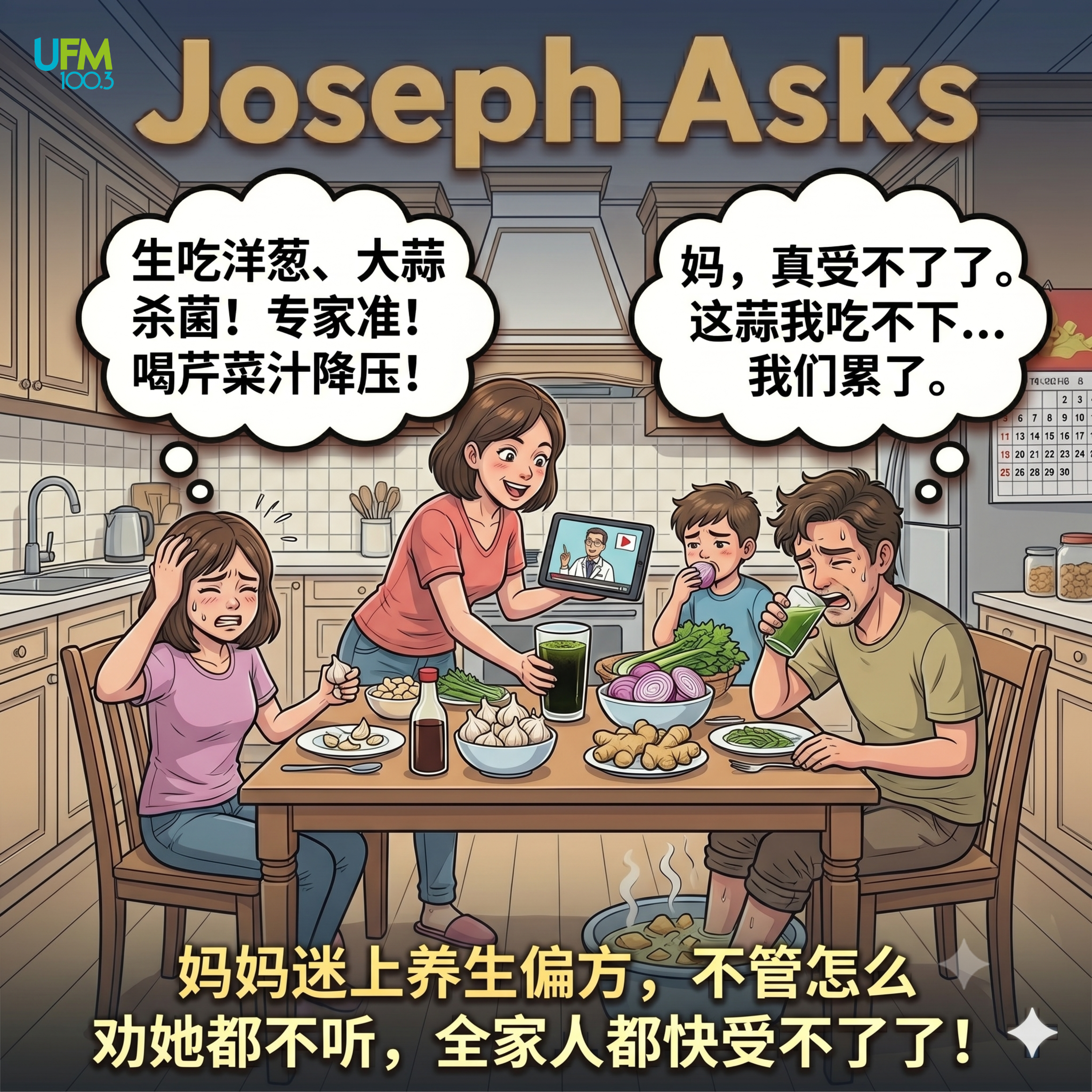 妈妈迷上养生偏方，不管怎么劝她都不听，全家人都快受不了了！