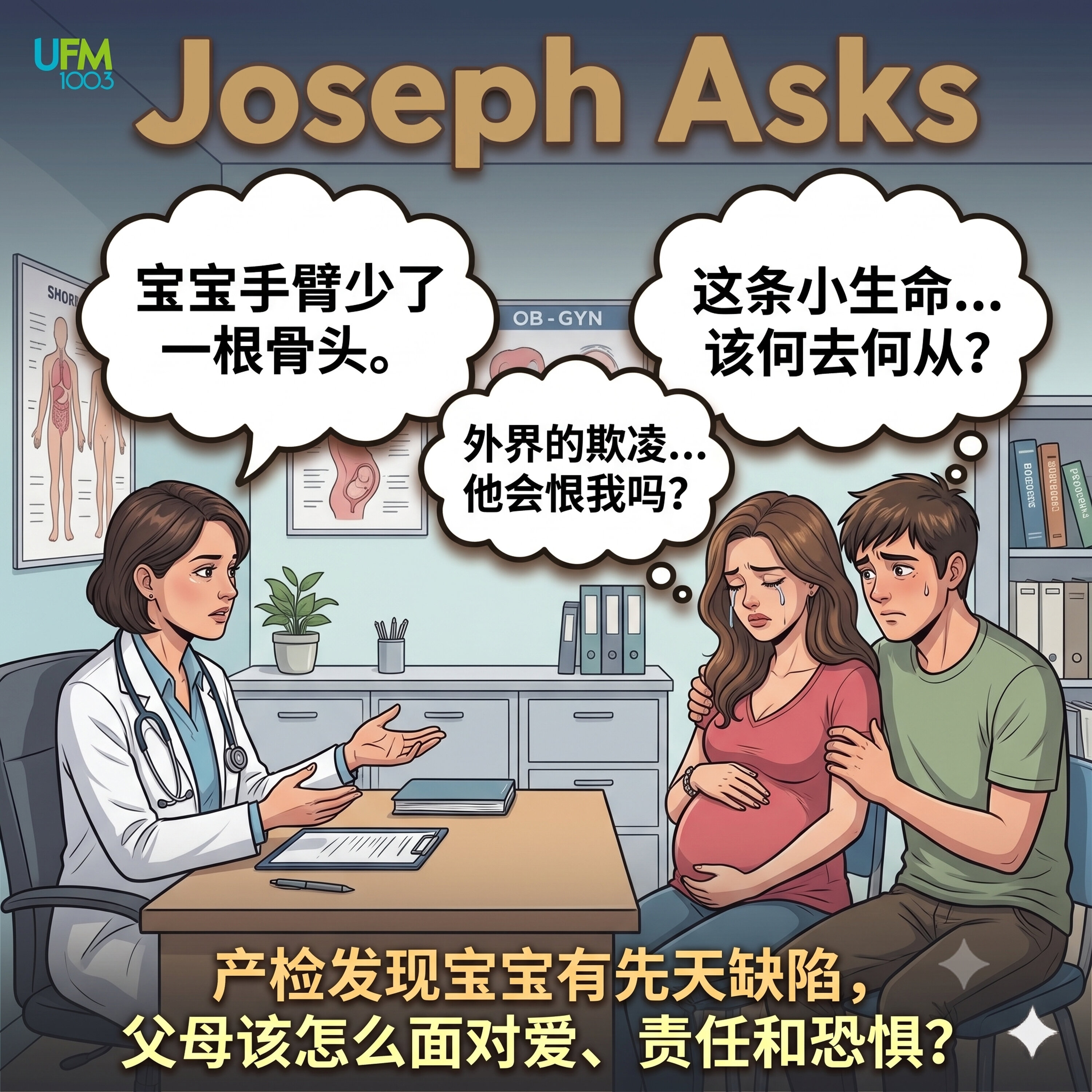 产检发现宝宝有先天缺陷,父母该怎么面对爱、责任和恐惧?