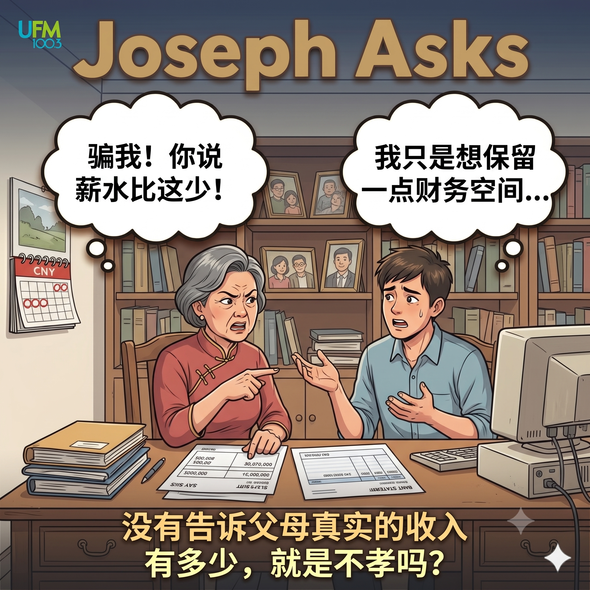 没有告诉父母真实的收入有多少，就是不孝吗？