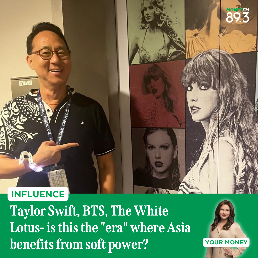 Influence: Taylor Swift, BTS, The White Lotus- is this the "era" where Asia benefits from soft power?