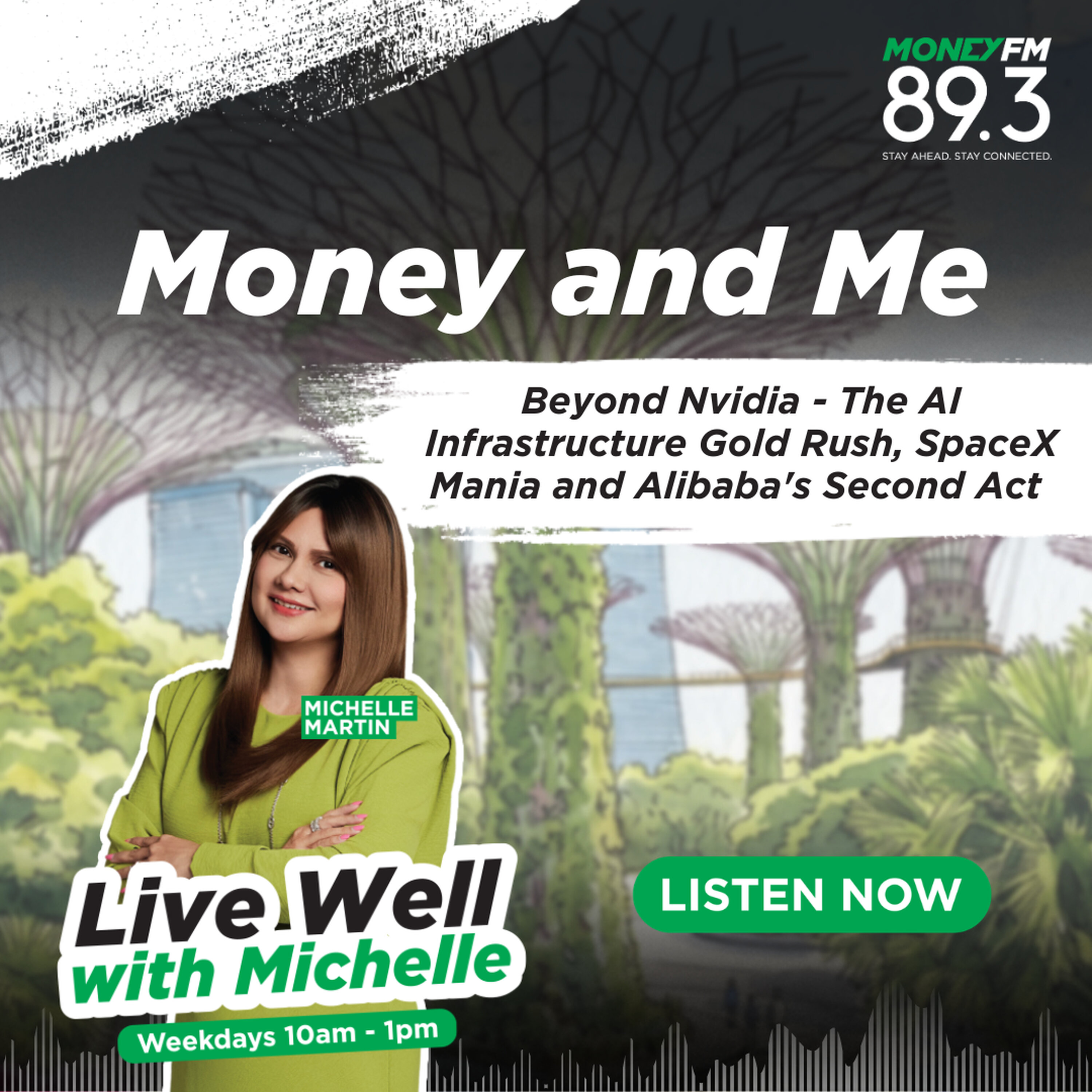 Money and Me: Beyond Nvidia - The AI Infrastructure Gold Rush, SpaceX Mania and Alibaba's Second Act episode artwork