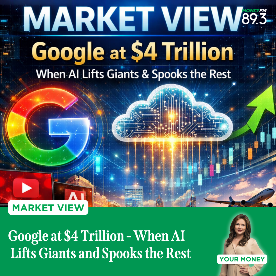 Market View: Google at $4 Trillion - When AI Lifts Giants and Spooks the Rest
