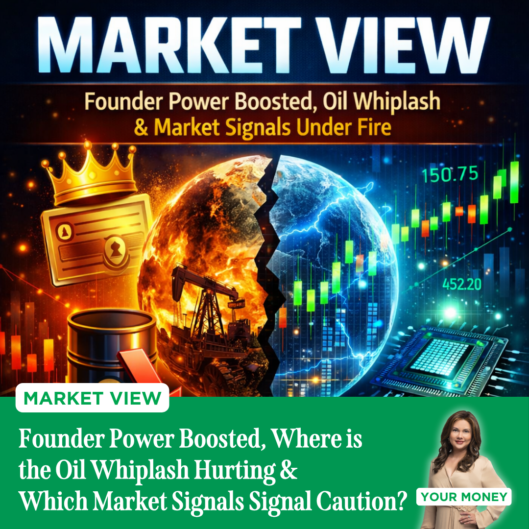 Market View: Founder Power Boosted, Where is the Oil Whiplash Hurting & Which Market Signals Signal Caution?