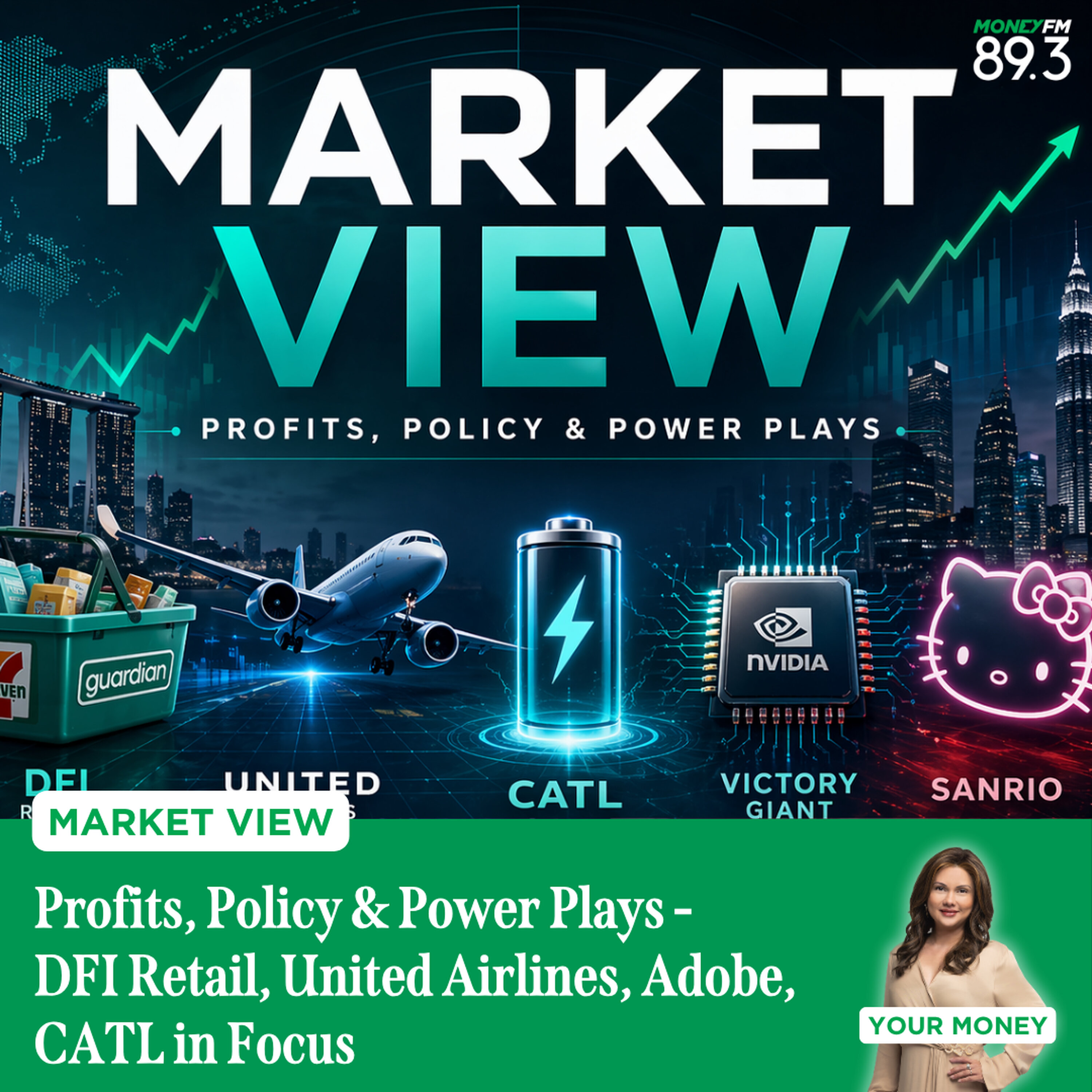 Market View: Profits, Policy & Power Plays - DFI Retail, United Airlines, Adobe, CATL in Focus