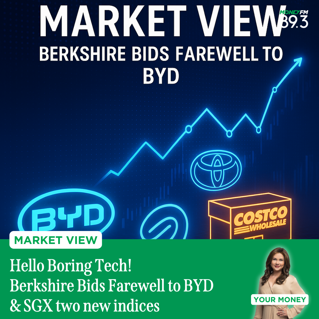 Market View:  Hello Boring Tech! Berkshire Bids Farewell to BYD & SGX two new indices