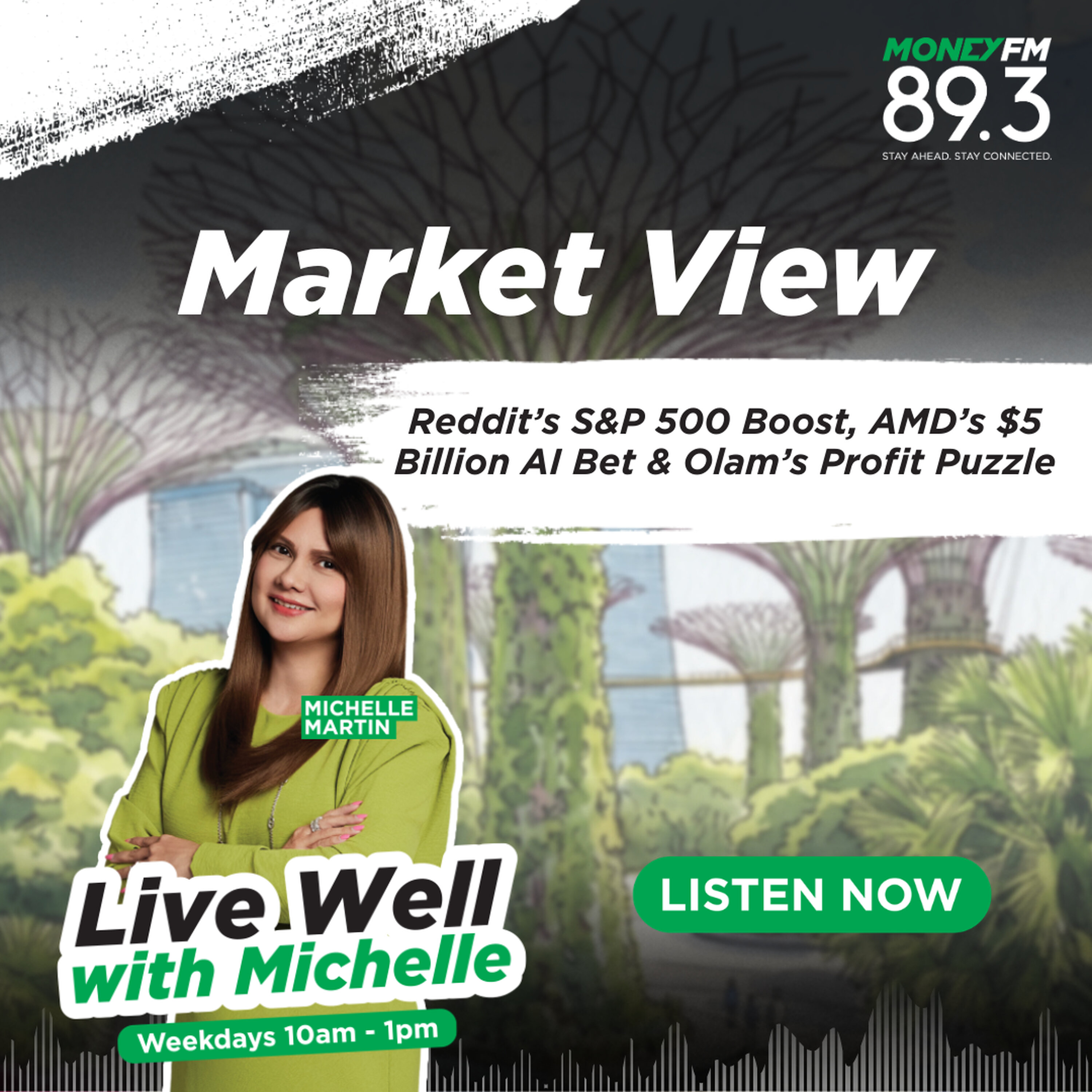 Market View: Reddit’s S&P 500 Boost, AMD’s $5 Billion AI Bet & Olam’s Profit Puzzle episode artwork